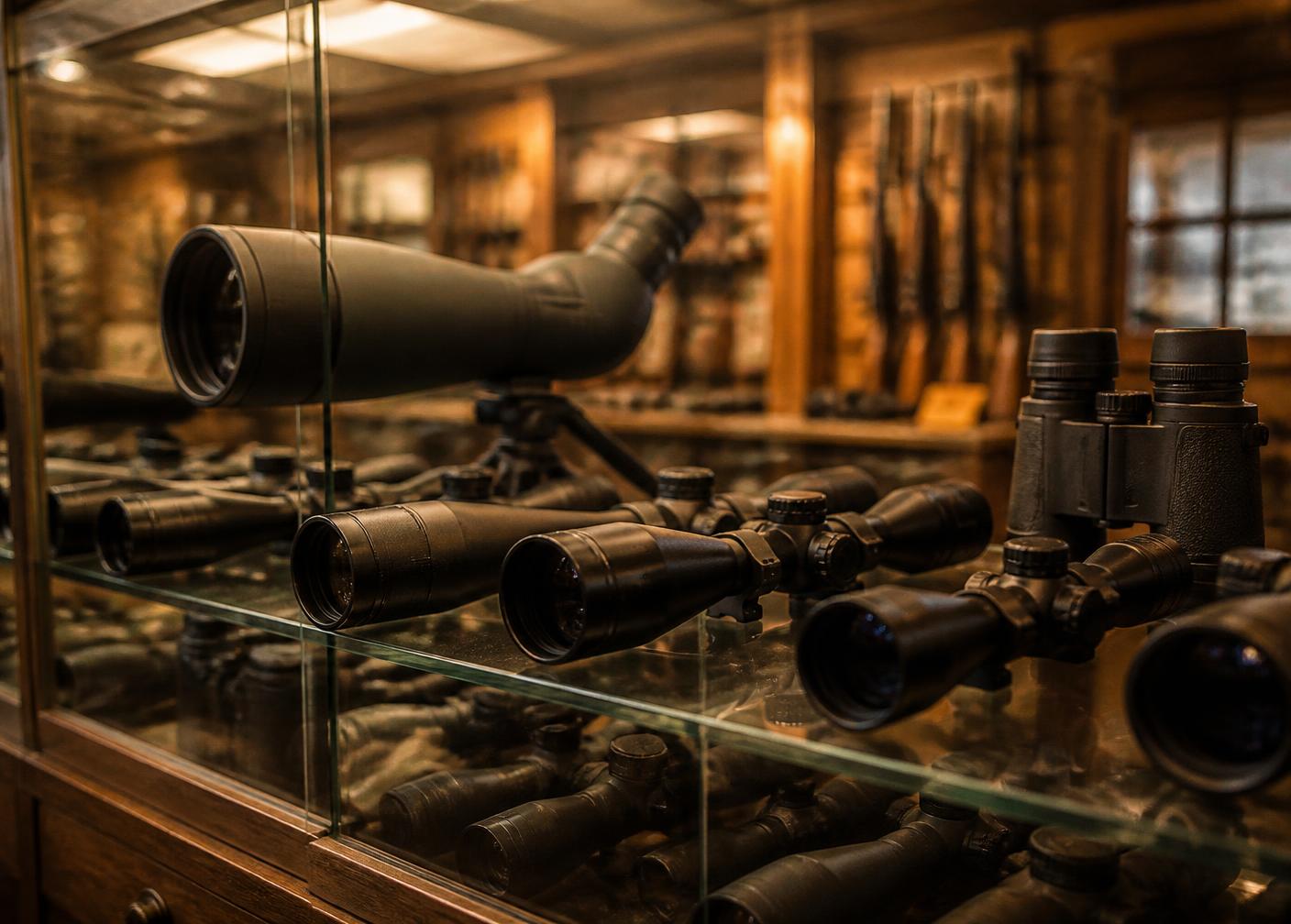 Optics at Holtan's TnC Sporting Goods