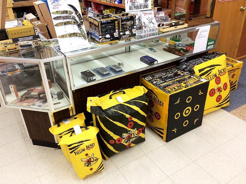 Accessories stocked at Holtan's TnC Sporting Goods in Whitehall, Wisconsin