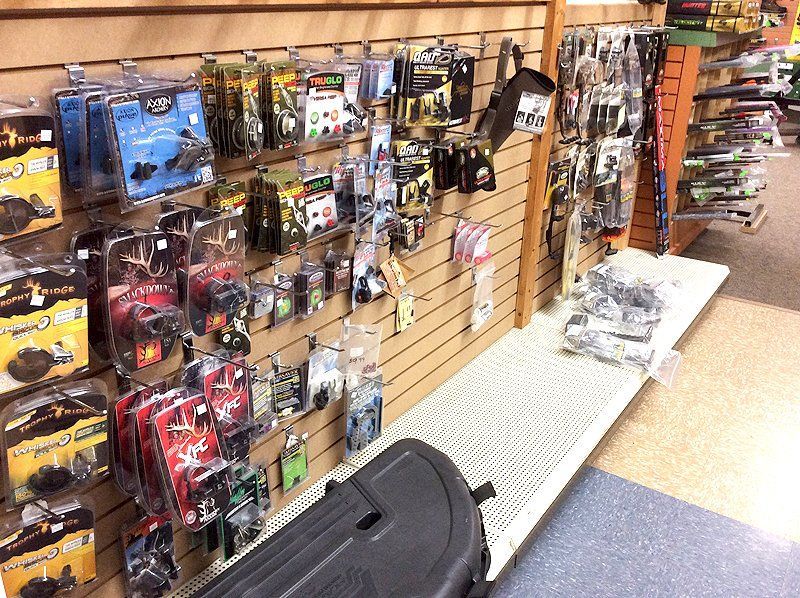 Treestands, blinds and targets available at Holtan's TnC Sporting Goods